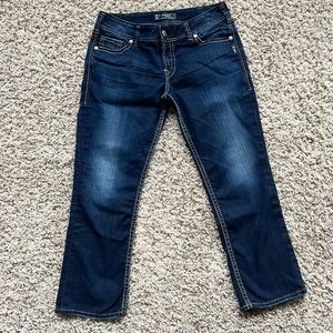 Silver Capris
